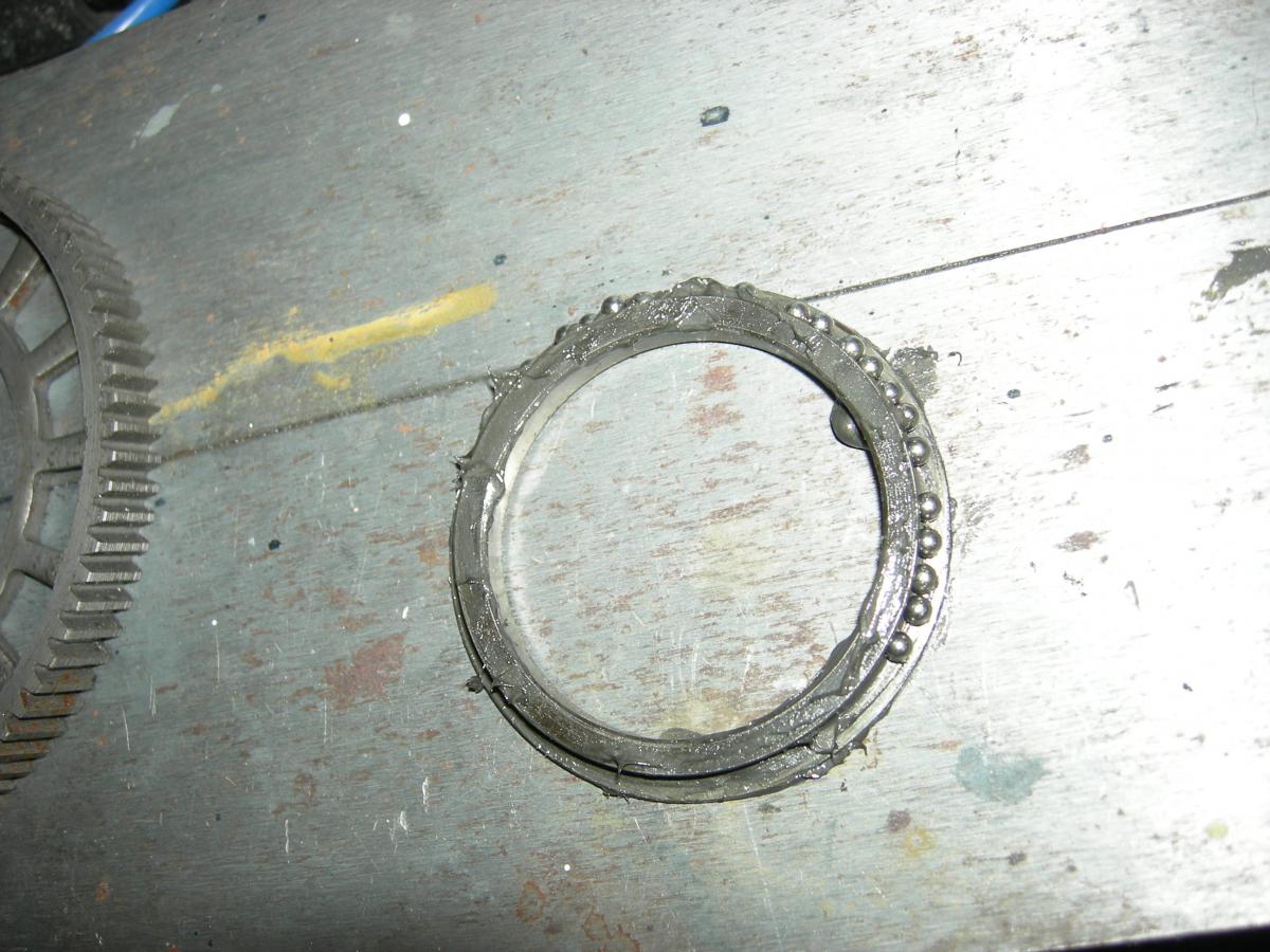 Installing bearings into race