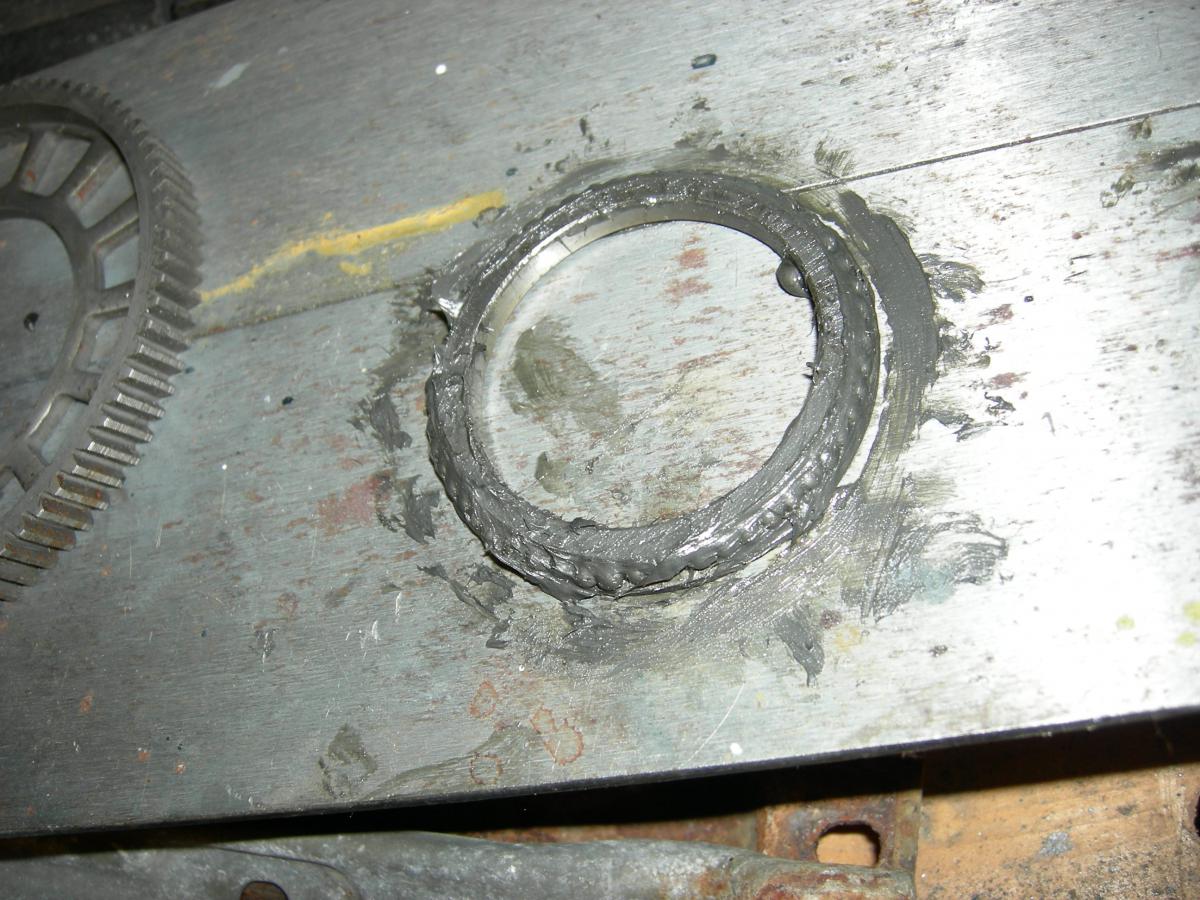 Greasing the bearings